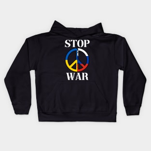 Stop the war in Ukraine Kids Hoodie